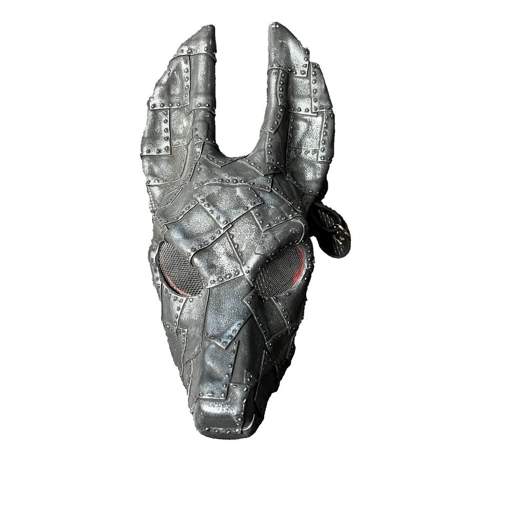Burning Man Steampunk Jackal Mask Handcraft Patchwork Metal Horror Cosplay Prop